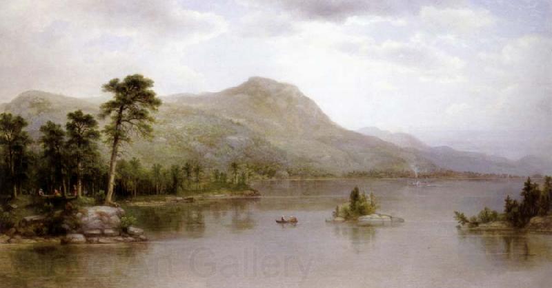 Asher Brown Durand Black Mountain,From the harbor island,Lake George Spain oil painting art
